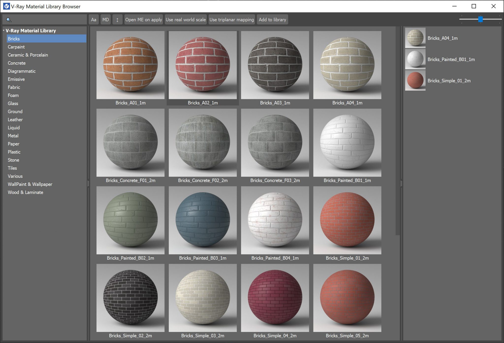 3ds max sharing vray material library